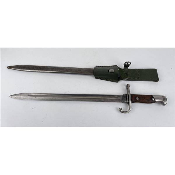 Argentine Model 1909 Mauser Bayonet German Made