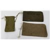 Image 1 : Lot of 3 WW2 Machine Gun Spare Parts Bags