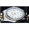 Image 3 : Rolex 2T Mother Of Pearl Diamond 36MM Oyster Perpetaul Datejust 36MM