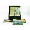 Image 1 : Rolex Datejust New Style Ladies 26 Quickset Red Full Diamond 4CTW Datejust Box A