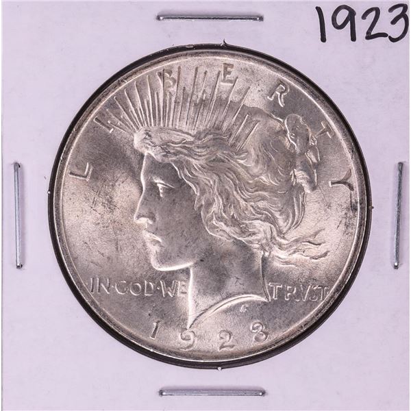 1923 $1 Peace Silver Dollar Coin