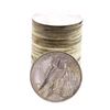 Image 2 : Roll of (20) Brilliant Uncirculated 1924 $1 Peace Silver Dollar Coins