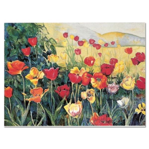 Perla Fox "Tulips" Limited Edition Serigraph