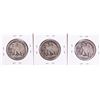 Image 2 : Lot of (3) 1917 Walking Liberty Half Dollar Coins