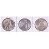 Image 2 : Lot of 1922-1924 $1 Peace Silver Dollar Coins