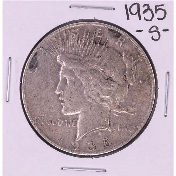 1935-S $1 Peace Silver Dollar Coin