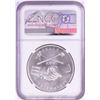 Image 2 : 2018 George Washington Silver Presidential Medal NGC MS70 First Day ANA