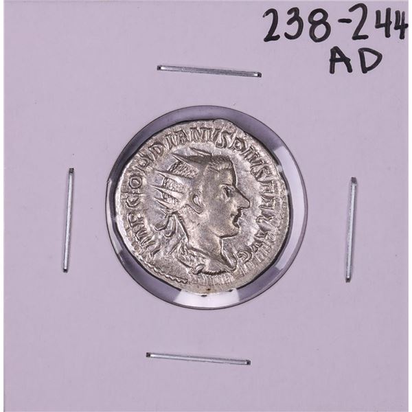 238-244 AD Ancient Roman Empire Antonians Gordian III Seaby #142 Silver Coin