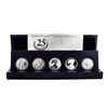 Image 1 : 2011 American Silver Eagle 25th Anniversary Coin Set w/ Box & COA