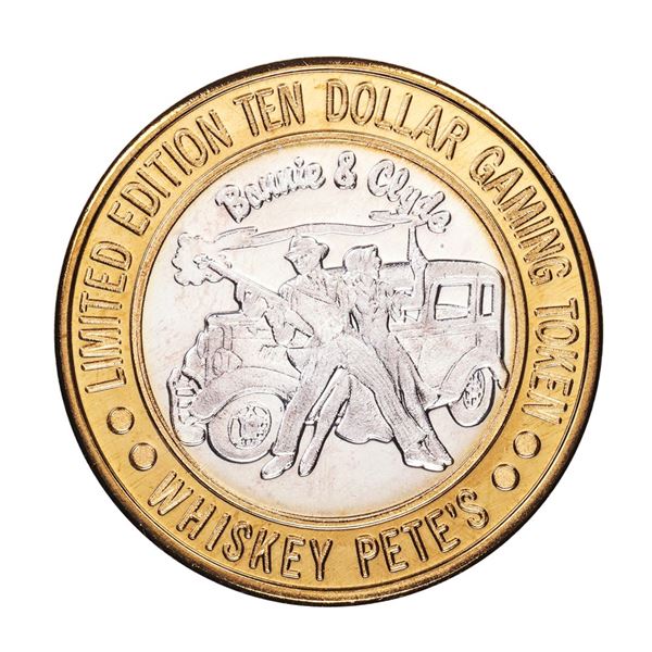 .999 Silver Whiskey Pete's Casino Jean, Nevada $10 Limited Edition Gaming Token