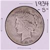 Image 1 : 1934-S $1 Peace Silver Dollar Coin