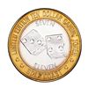 Image 1 : .999 Fine Silver Gold Coast Las Vegas $10 Casino Limited Edition Gaming Token
