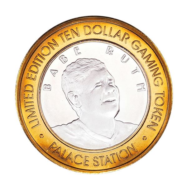 .999 Silver Palace Station Hotel and Casino $10 Casino Limited Edition Gaming Token