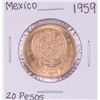 Image 1 : 1959 Mexico 20 Pesos Gold Coin