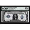 Image 1 : 1923 $1 Silver Certificate Note Fr.237 PMG Gem Uncirculated 65EPQ