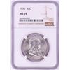 Image 1 : 1958 Franklin Half Dollar Coin NGC MS64