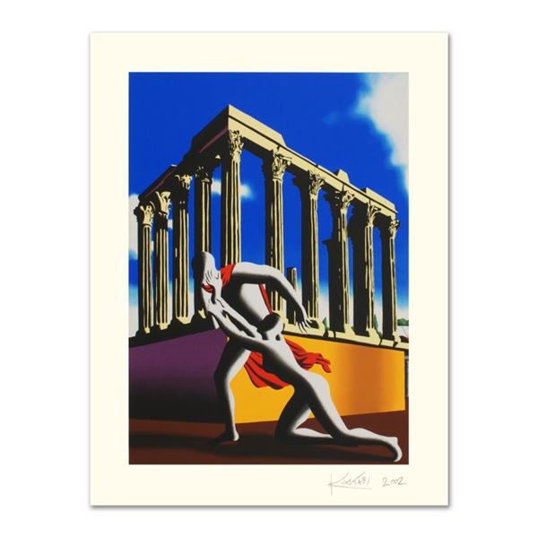Mark Kostabi "Eternal City" Limited Edition Serigraph