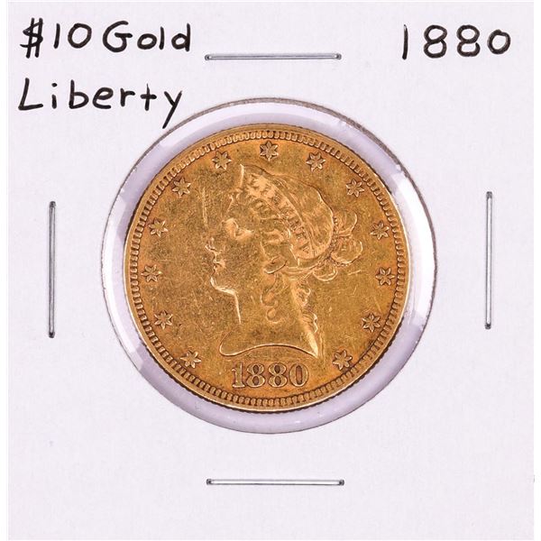 1880 $10 Liberty Head Eagle Gold Coin
