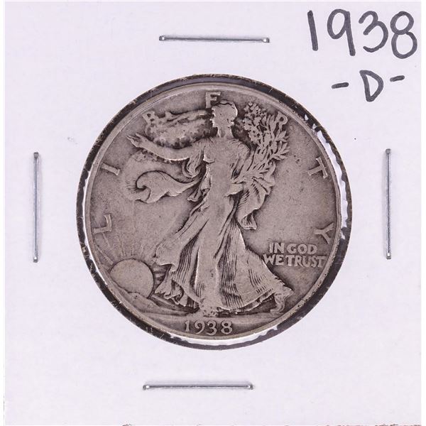 1938-D Walking Liberty Half Dollar Coin