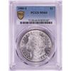 Image 1 : 1880-S $1 Morgan Silver Dollar Coin PCGS MS64