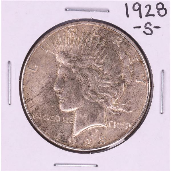 1928-S $1 Peace Silver Dollar Coin