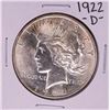 Image 1 : 1922-D $1 Peace Silver Dollar Coin
