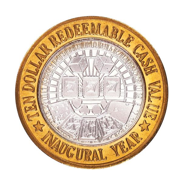 .999 Silver Aruba Marriott Casino $10 Limited Edition Gaming Token