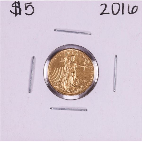2016 $5 American Eagle Gold Coin