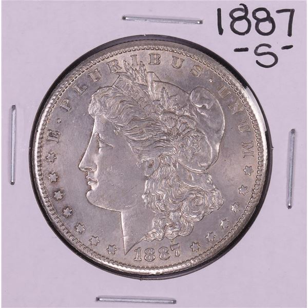1887-S $1 Morgan Silver Dollar Coin