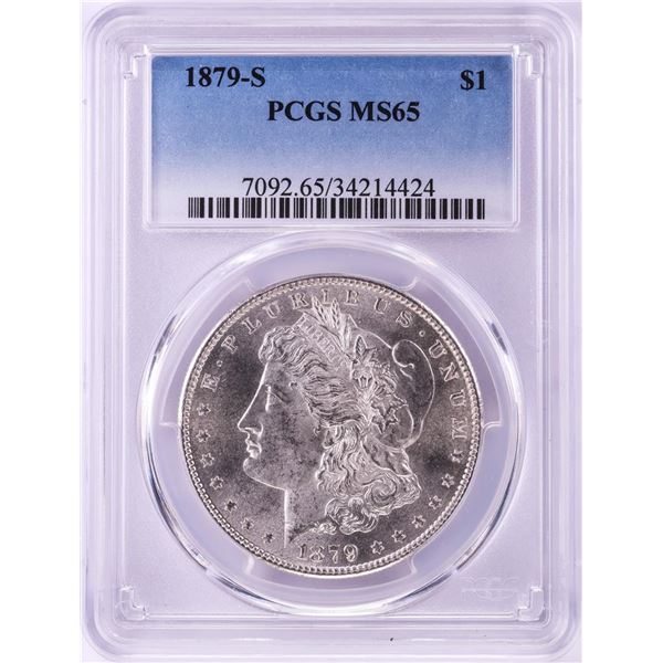 1879-S $1 Morgan Silver Dollar Coin PCGS MS65