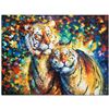 Image 1 : Leonid Afremov (1955-2019) "Family Portrait" Limited Edition Giclee
