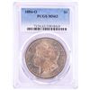 Image 1 : 1884-O $1 Morgan Silver Dollar Coin PCGS MS63