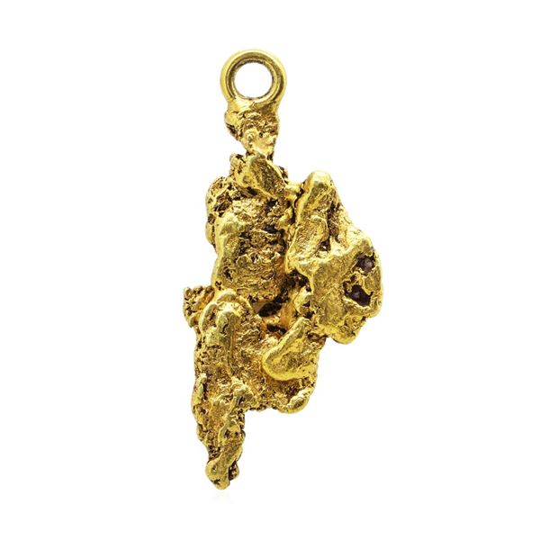 Gold Nugget Pendant 4.11 Grams Total Weight