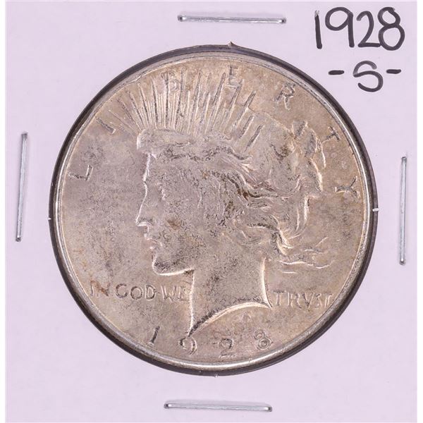 1928-S $1 Peace Silver Dollar Coin
