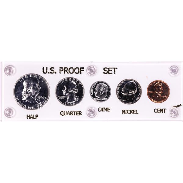 1963 (5) Coin Proof Set