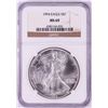 Image 1 : 1994 $1 American Silver Eagle Coin NGC MS69