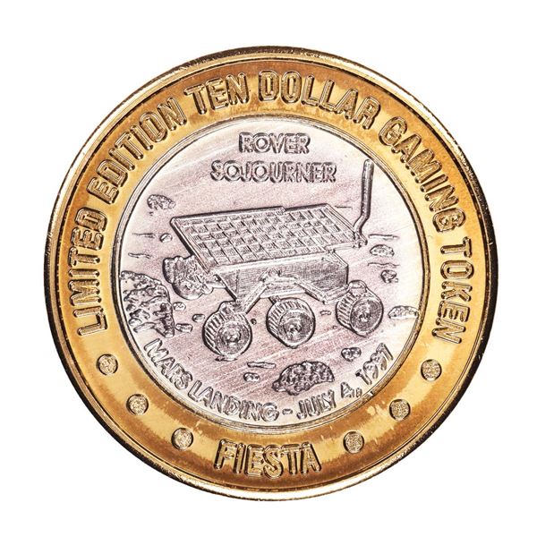 .999 Silver Fiestas Slothouse Las Vegas $10 Casino Limited Edition Gaming Token
