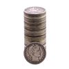 Image 1 : Roll of (40) Mixed Date Barber Quarter Coins
