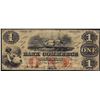Image 1 : 1860 $1 Bank of Commerce Savannah, Georgia Obsolete Banknote