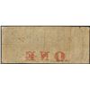 Image 2 : 1860 $1 Bank of Commerce Savannah, Georgia Obsolete Banknote