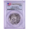 Image 1 : 2014 $100 American Platinum Eagle Coin PCGS MS70 First Strike