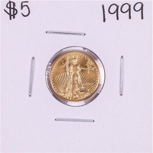 1999 $5 American Eagle Gold Coin