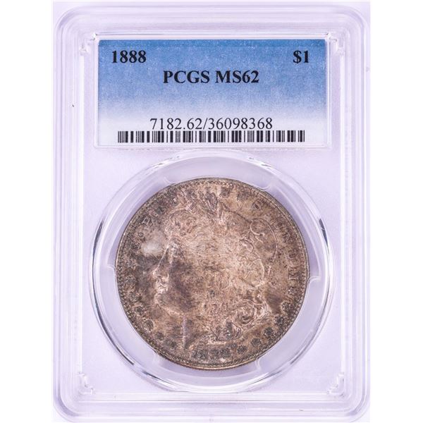 1888 $1 Morgan Silver Dollar Coin NGC MS62