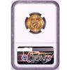Image 2 : 1916 Cuba 5 Pesos Gold Coin NGC MS63