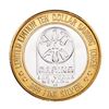 Image 2 : .999 Silver Slots A Fun Casino Las Vegas, NV $10 Limited Edition Casino Gaming Token