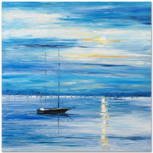 Leonid Afremov (1955-2019) "Far from Shore" Limited Edition Giclee