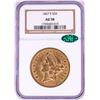 Image 1 : 1867-S $20 Liberty Head Double Eagle Gold Coin NGC AU58 CAC