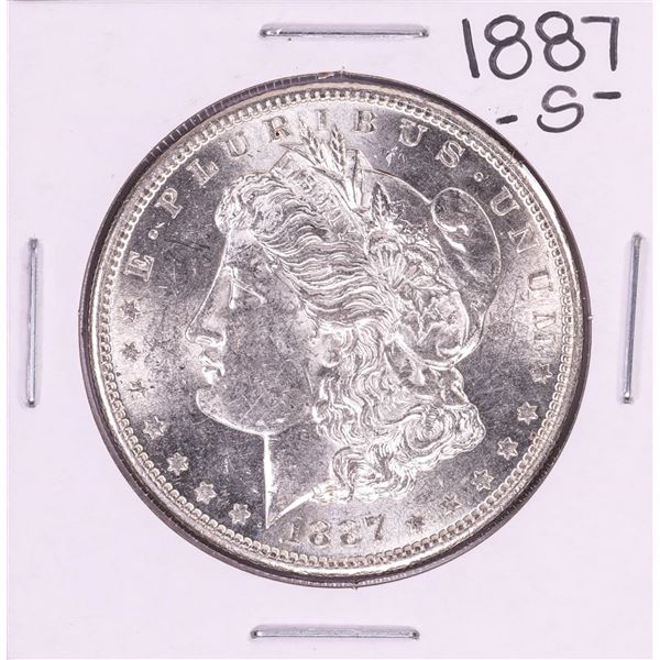 1887-S $1 Morgan Silver Dollar Coin