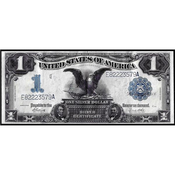 1899 $1 Black Eagle Silver Certificate Note