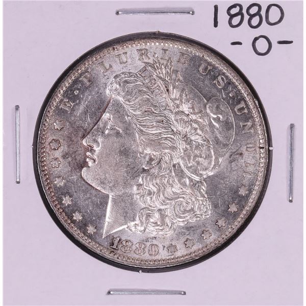1880-O Micro O $1 Morgan Silver Dollar Coin
